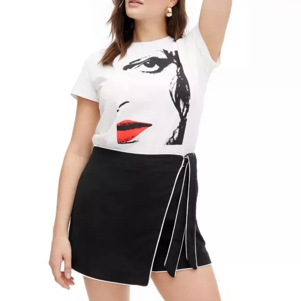 DIANE VON FURSTENBERG X TARGET Side Wrap Mini Skort - 3” Inseam
